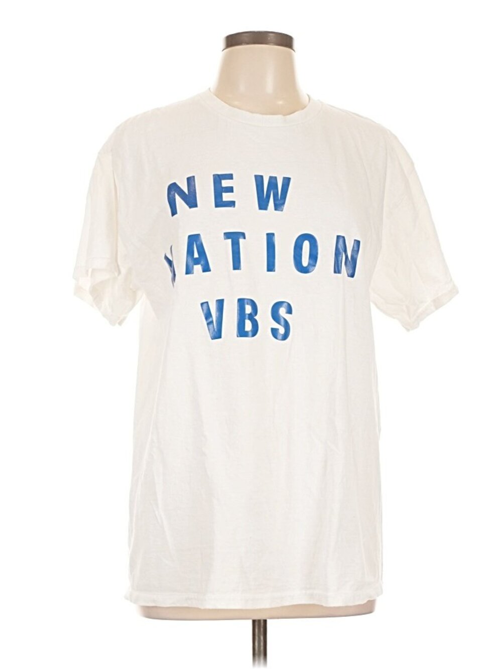 New Nation VBS T-Shirt Men's Large - Gildan Heavy Cotton